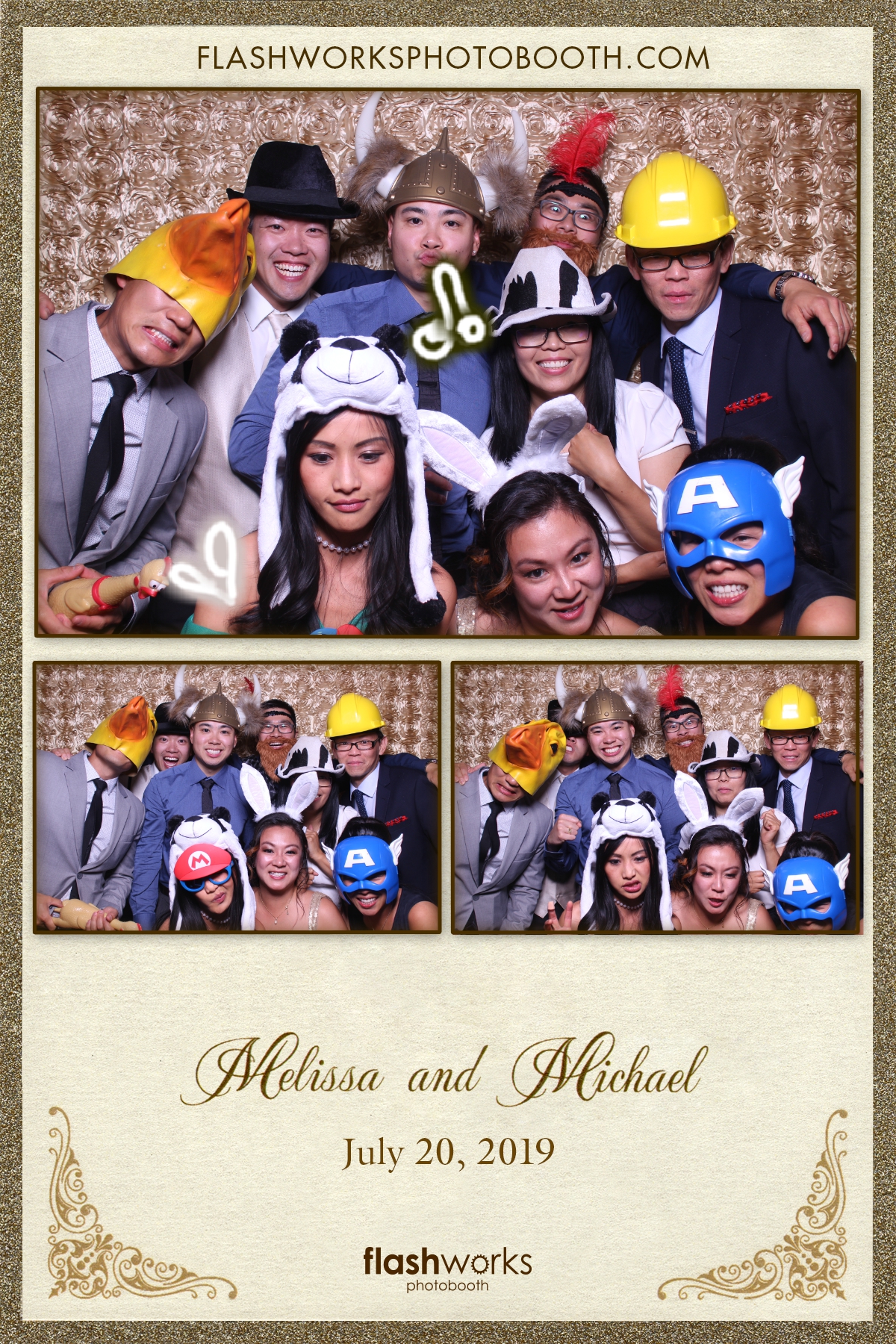 Michael and Melissa's Wedding | View more photos from the event at gallery.flashworksphotobooth.com/u/FlashworksPhotoboothInc/Michael-and-Melissas-Wedding
